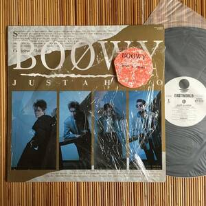 《VIVA!美盤・見本盤》BOOWY『JUST A HERO』LP～ボウイ/ジャスト・ア・ヒーロー/氷室京介/布袋寅泰/にほ