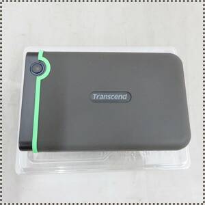 トランセンド Extemal Hard Drive ポータブルHDD 1TB USB 3.1 Transcend 111411 【 1円 】