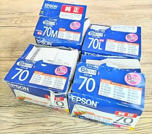 使用期限切れ すべて未開封 増量 標準 ジャンク エプソン EPSON 純正インク IC6CL70 大量 まとめ売り 現状渡し品 