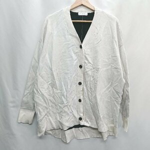 ◇ PAGEBOY ページボーイ 長袖 カーディガン サイズF アイボリー レディース E