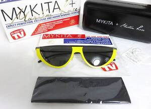 送料無料 定価6.4万 新品 MYKITA × Martine Rose SELINA イエロー マイキータ マーティンローズ キャットアイ サングラス コラボ 別注