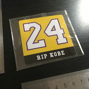 ステッカー RIP KOBE 24 付録品@1898