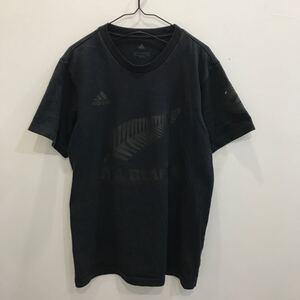 RN49 adidas オールブラックス 半袖Tシャツ　メンズO