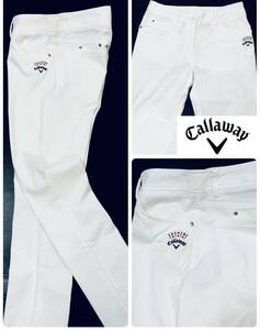 Callawey　キャロウェイ　Callawey Golf　パンツ　ホワイト　レディースM　スキニーパンツ　241-6121802