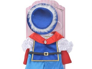 ユニベアシティ ぬいぐるみ専用コスチューム なりきり 王子 白雪姫 　売り切れ品　ディズニー