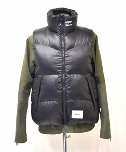 WTAPS（ダブルタップス）222BRDT-JKM01 Bivouac Vest Poly Taffeta Fortless ビバーク ベスト タフタ フォートレス 中綿入り パファー01