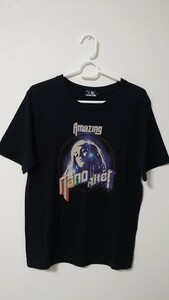 ヒステリックグラマー　HYSTERIC GLAMOUR　Tシャツ　黒　ブラック　送料無料