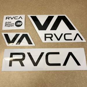 RVCA ルーカ プリントステッカー 4点セット シール ルカ スケボー サーフボード