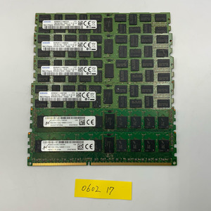 [サーバー用]Samusng等メーカー混在 16GB x4 / 8GB x2 合計6枚セット メモリ メモリーPC3L-12800R 8GB混在registered ECC 17