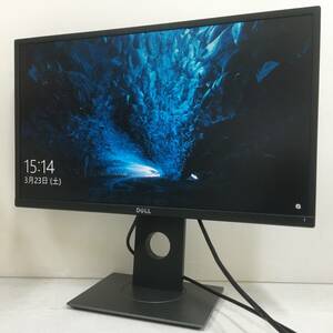 ☆【良品】Dell P2417H ワイド液晶モニター 23.8インチ フルHD（1920x1080）D-Subx1/HDMIx1/DisplayPortx1 動作品