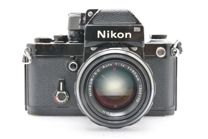 Nikon F2 フォトミック ブラック 792万台 + 非Ai Nikkor-S・C 50mm F1.4 ニコン MF一眼フィルムカメラ 標準単焦点 セット 大口径 ■25488