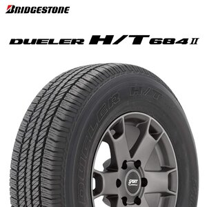 265/60R18 110H BRIDGESTONE DUELER H/T 684 II タイヤ 24年製 新品