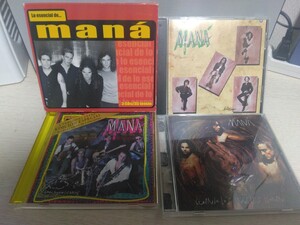 ☆mana☆FALTA AMOR/DONDE JUGARAN LOS NINOS?/CUANDO LOS angeles LLORAN【必聴盤】マナ メキシコのメジャーバンド 紙製外箱付 3CD