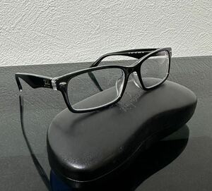 Ray-Ban レイバンRB5206-2034 ユニセックスグロスブラックアセテート眼鏡