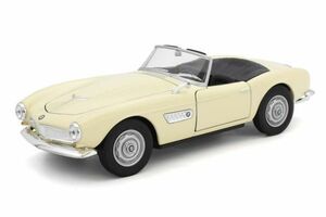 BMW507 コンバーチブル クリーム 1/24　ミニカー　WELLY