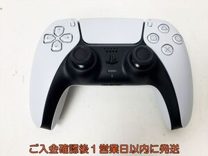 【1円】PS5 純正 ワイヤレスコントローラー DualSense ホワイト SONY Playstation5 動作確認済 プレステ5 B01-756rm/F3