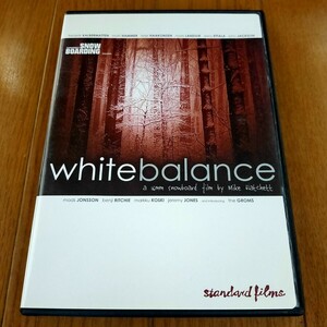 スノーボード DVD WHITE BALANCE