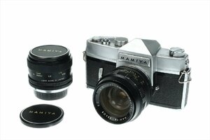 マミヤ MAMIYA プリズマット ＋ SEKOR 1:2.8 35mm ＋1:1.7 58mm LENS レンズ２個セット フィルムカメラ 一眼レフカメラ 動作確認済 3163bz