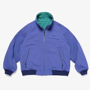 希少★新品本物【青3】CABALLO NYLON JACKET カバロナイロンジャケット リバーシブル ホライズン正規品 ディセンダント 入手困難DESCENDANT