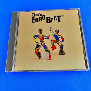 1SC1 CD THAT’S EUROBEAT VOL.7