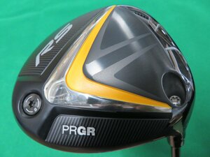 【中古】 PRGR　プロギア　2022　RS（JUSTシリーズ）ドライバー （9.5°） 【S／M-43】　ディアマナ for PRGR -BLACK-　HC、レンチ無し