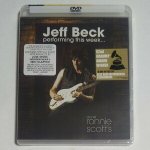 未開封品★DVD / JEFF BECK : performing this week ... live at Ronnie Scott