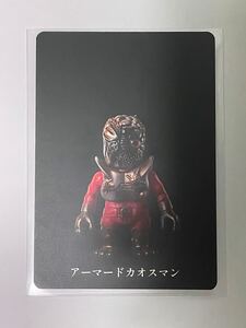 RHND展 ブラインド トレーディングカード2 アーマードカオスマン 真頭玩具 REALHEAD リアルヘッド展 リアルヘッド トレカ RHND