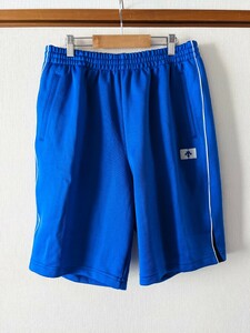 【新品未使用】DESCENTE　デサント ハーフパンツ 学校ジャージ 体操着 体操服 スポーツウエア トレーニング ジャージ吸汗 速乾 ブルー 4L