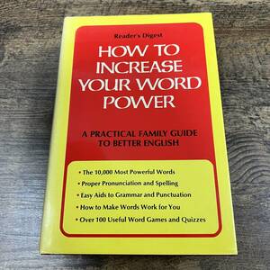 K-3171■HOW TO INCREASE YOUR WORD POWER■Reader