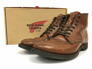 K11-334-0908-152▲【中古/送料無料】REDWING 8076 Sport Boot レッドウィング スポーツブーツ シガーリタン サイズ:27.0cm