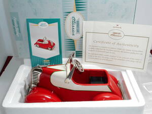 ☆レア・Hallmark PEDAL CAR☆ペダルカーKiddie Car Classics 1938 Garton　☆241124