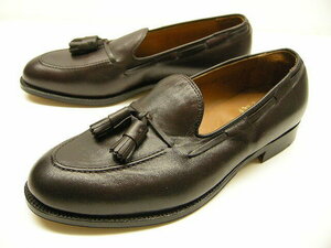 サイズ10E (28cm)■Aldenオールデン■新品■カーフレザータッセルローファーシューズ#663/Tassel Loafer/バーガンディー/メンズ/ブーツ