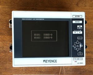 【中古品】キーエンス コントローラ モニタ機能あり KEYENCE LS-7600