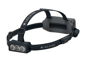 レッドレンザー(LED LENSER) LEDヘッドライト NEO9R（充電タイプ） Black/Gray 高輝度 ヘッドランプ 防滴 防水