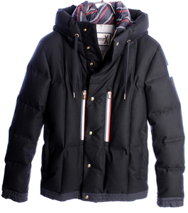 MONCLER GAMME BLEU モンクレール ガムブルー ダウン ジャケット ブラック　正規品　MONCLER　#B4