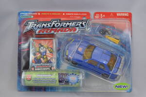 29_MK 00B) Transformers Robots In Disguise ArmadaSideswipe With Nightbeat Mini トランスフォーマー 海外