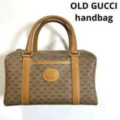 OLD GUCCI オールドグッチ　GG ハンドバッグ