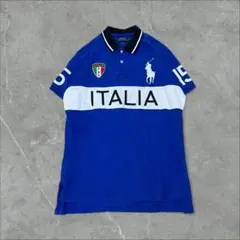 Polo Ralph Lauren ITALIA ビッグポニー ポロシャツ XL