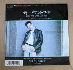 国内盤 Aztec Camera - Deep And Wide And Tall ディープ・アンド・ワイド / EP, Promo / ネオアコ, Post-Punk 