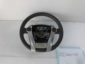 30系プリウス 純正ハンドル 45103-47020 キズ・スレ有り 中古品 ZC000139