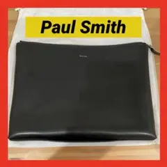 Paul Smith クラッチバッグ 黒 ベルト付き