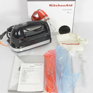 【新品】キッチンエイド 9KHM928OB ブラック ハンドミキサー KitchenAid 本体