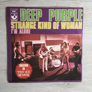 DEEP PURPLE STRANGE KIND OF WOMAN　イタリア盤