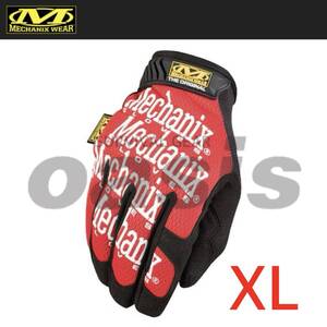 メカニックス グローブ MechanixWear サイズXL レッド Original Glove オリジナルグローブ MG-02 国内正規品 実物 メカニクス