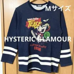 【程度良好❗️】HYSTERIC GLAMOUR 総柄　9分袖カットソー