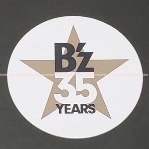 限定 B’z LIVE-GYM Pleasure 2023 STARS Cafe ロゴ入りコースター 35周年 スターズカフェ 松本孝弘 稲葉浩志 グッズ 35th 