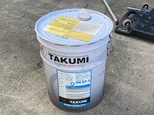 未使用 5W-20 TAKUMI エンジンオイル ２０L 直接引き取りOK