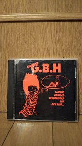 ★GBH 生存【Leather Bristes No Survivors and Sick Boys】★punkhardcoregismgauzeoutogastunklipcreamdeathsidekurogaiconfusediscrust