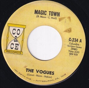 The Vogues - Magic Town / Humpty Dumpty (A) SF-DH316