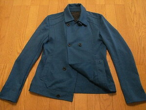 ニコルセレクション　かっこいいジャケット　ブルゾン　ブルー系　サイズ48（L程度）